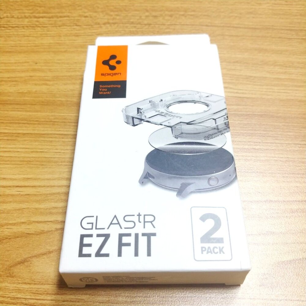 Spigen Galaxy Watch 6 (40mm) GLAS.tR EZ FIT Screen‎ Protector 2 Pack AGL07234